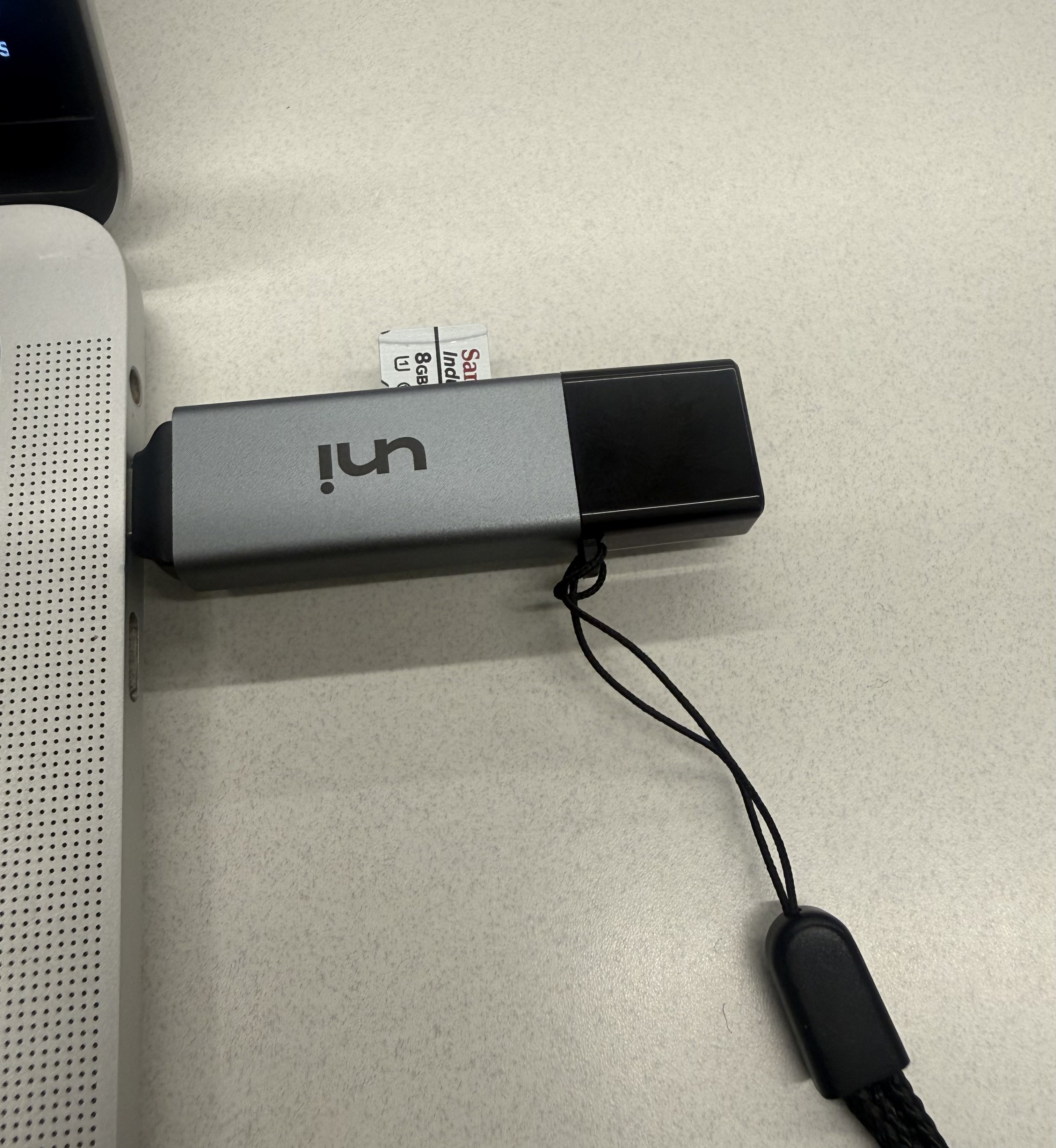 microSD Card in Adapter